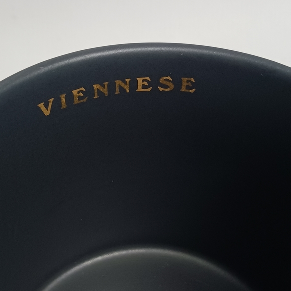 Starbucks Viennese Air Plane Coffee Mug Ceramic Black/Gold 14oz 2016 - Picture 4 of 9